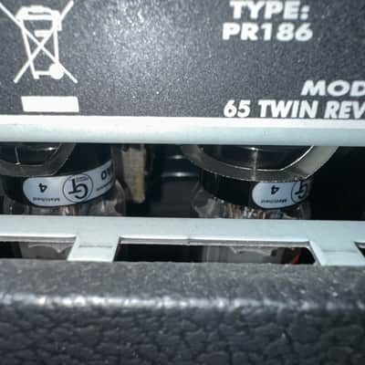 Fender '65 Twin Reverb Reissue 85-Watt 2x12" Guitar Combo 1991 - Present - Black image 13