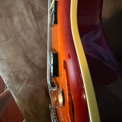 2002 Hamer USA Newport Pro — Jazzburst — 6 lbs 11 oz image 12