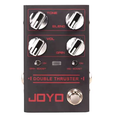 JOYO R-28 Double Thruster High Gain Overdrive Guitar Pedal with Mid/High Frequency For Bass Guitar