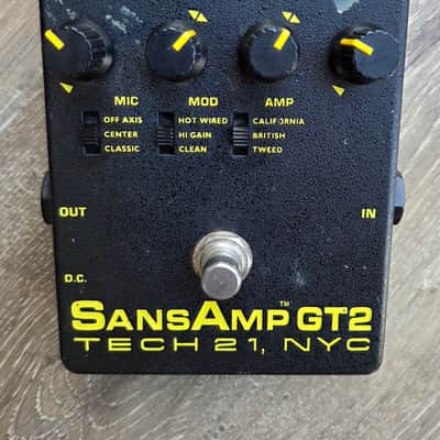 Tech 21 Sansamp GT-2 Bass Amp Emulation 90's image 2