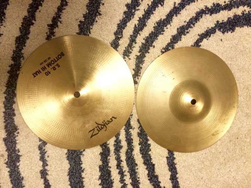 *RARE* Zildjian A Special Recording 10" Hi-hat Cymbals image 1
