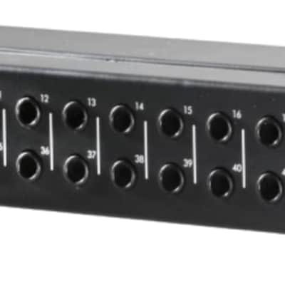 ART P48 48-Point Balanced 1/4" TRS Patch Bay image 2