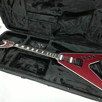 Dean V Select 24 Kahler electric GUITAR Metallic Red Satin NEW w/ Lightweight Case - Tremolo image 1