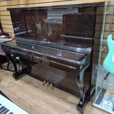 Used Lazare F3 Upright Piano Dark Walnut SP22881 - Sherwood Phoenix Pianos image 6
