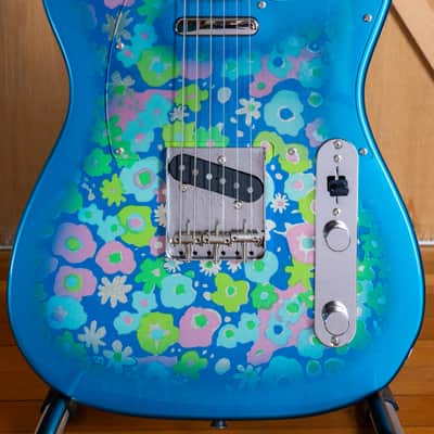 2016 Fender Japan Telecaster 69 Vintage Reissue FSR Blue Flower metallic - stunning MIJ! image 3