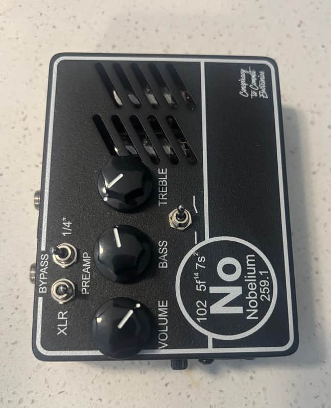 Nobelium Bass Guitar Tube Preamp DI image 1