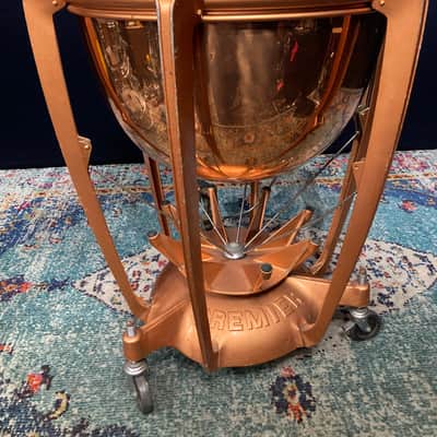 Keith Moon and Zak Starkey's, THE WHO 1970s Premier 23" Professional Copper Timpani. SIGNED! image 16