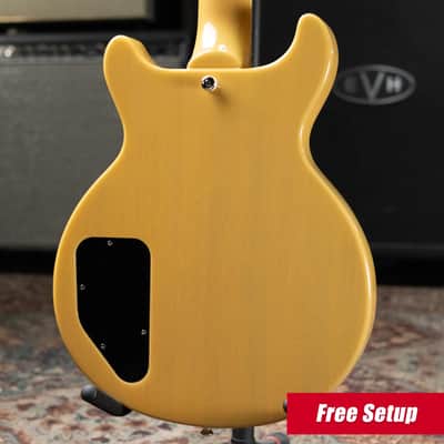 Epiphone Les Paul Special Double Cut Electric Guitar - TV Yellow with Gig Bag image 2