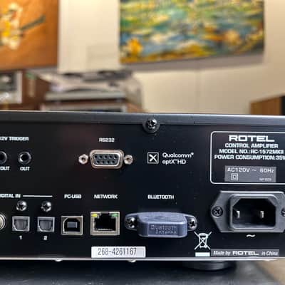 Rotel RC-1572 MkII Preamplifier (2025) with remote and original box image 17