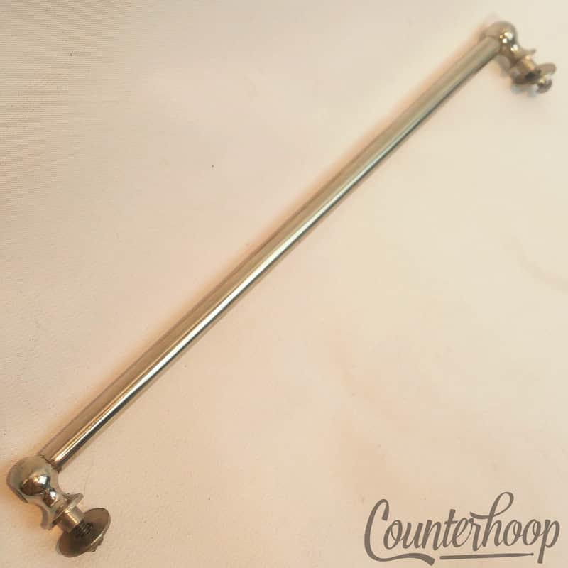 *Ludwig Tube Lug Nickel Bass Marching Snare Tenor Tom Drum 9" Leedy Vintage 20s* image 1