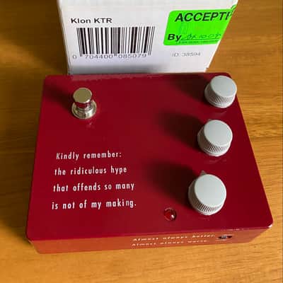 Klon KTR w/ original essential diodes w/ box image 2