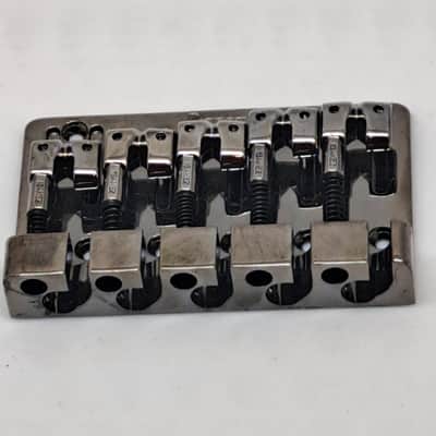 Ibanez B105 5-String Bass Bridge 2BB1B105K- US Patent 6133515- Cosmo Black- NOS Unused image 3