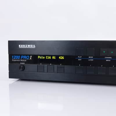 Kurzweil K1200R Rack OLED Display new yellow