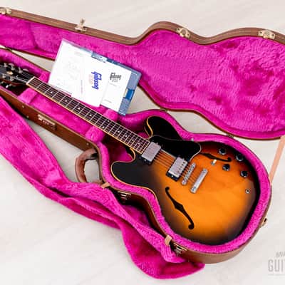 1991 Gibson ES-335 Dot Figured Vintage Sunburst w/ 57 Classic PAFs, Case & Hangtags, Yamano image 21
