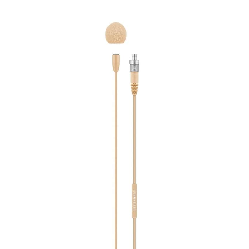 Sennheiser Pro Audio Vocal Condenser Microphone, Beige/Black, 3-PIN (508252)