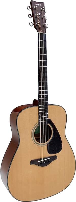 Yamaha FG800J Solid Spruce Top Dreadnought Acoustic Guitar Natural image 1