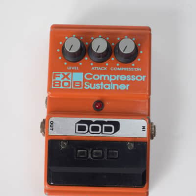 DOD Compressor Sustainer FX80B 1980s - Red image 1
