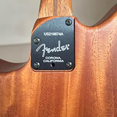 Fender American Acoustasonic Jazzmaster 2021 - Present - Arctic White image 3