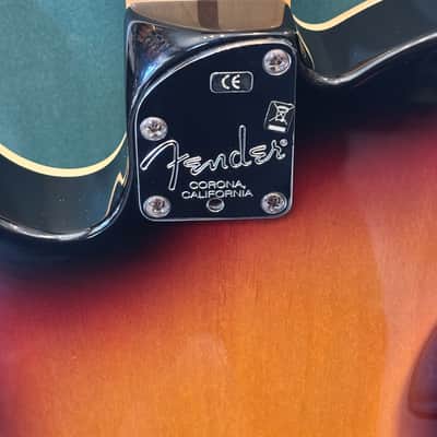 Fender American Deluxe Telecaster with Rosewood Fretboard 2005 - 3-Color Sunburst image 10