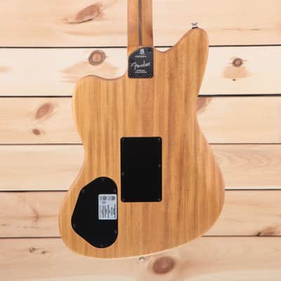 Fender American Acoustasonic Jazzmaster - Arctic White - US229091 image 7