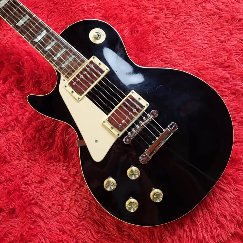 Left Handed Heerby LS-500 1978 - Black - Les Paul Standard - All Original With Maxon Pickups - Kasuga - Made In Japan - MIJ image 1