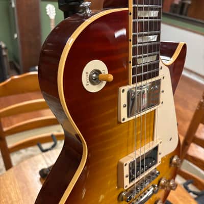 2007 Gibson Custom Shop ‘59 Les Paul Reissue R9 VOS Yamano Sunrise Teaburst image 5