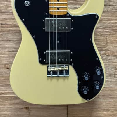 Fender Vintera '70s Telecaster Deluxe Guitar-2022 -MIM- Vintage Blonde- 8lbs 1oz w/Lindy Fralin pickups + gig bag image 1