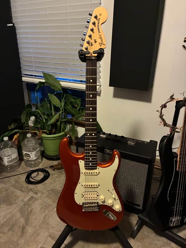 Fender American Special Stratocaster HSS with Rosewood Fretboard 2018 - Autumn Blaze Metallic image 1
