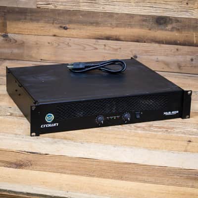 Crown XLS-402 (XLS402) 2-Channel Stereo 900W Power Amplifier U272272-01 image 1