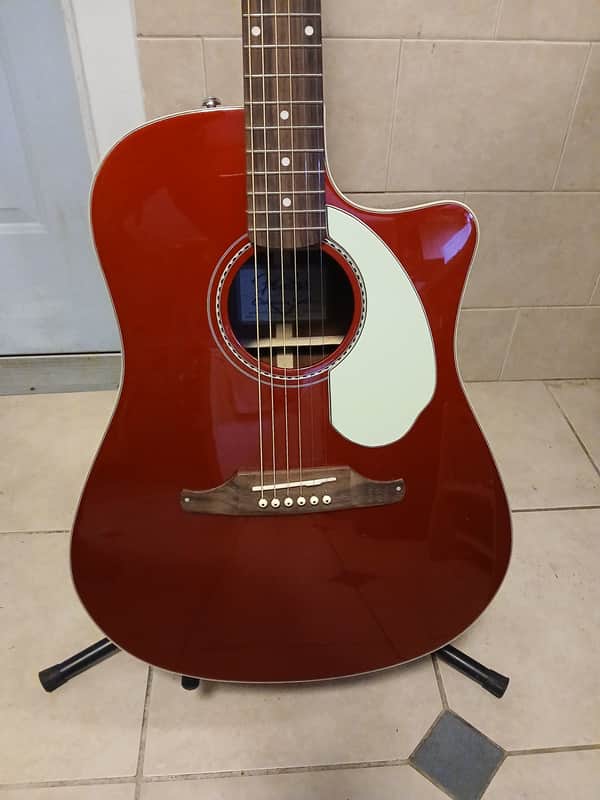 Fender Sonoran SCE 2012 - 2017 - Candy Apple Red image 1