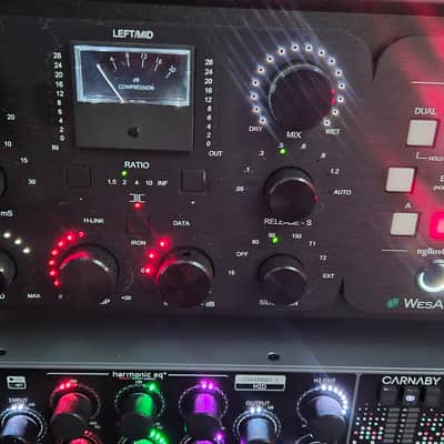 WesAudio ngBusComp Stereo Bus Compressor with Digital Recall 2020 - Black image 4