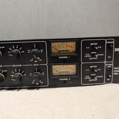Drawmer 1960 2-Channel Mic Pre / Compressor 1993 - Present - Black image 4