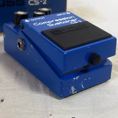 Boss CS-2 Compression Sustainer Black Label Made in Japan w/ box image 5