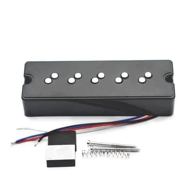 5 String Bass Soapbar Pickups Alnico 5 Magnets image 4
