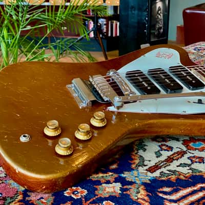 1966 Gibson Firebird III Sparkling Burgundy Metallic Non-Reverse image 4