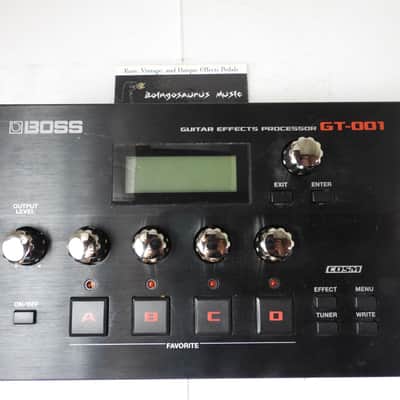 Boss GT-001 Guitar Effects Processor | Reverb