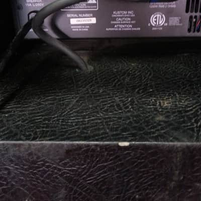 Kustom Groove 310C 1200 watt combo amp 3 x 10" Tilt Back Roller image 4