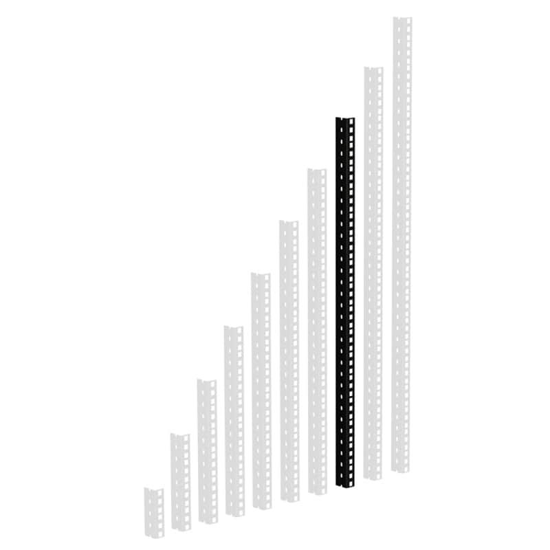 Adam Hall Rack Rail 16 Black imagen 1