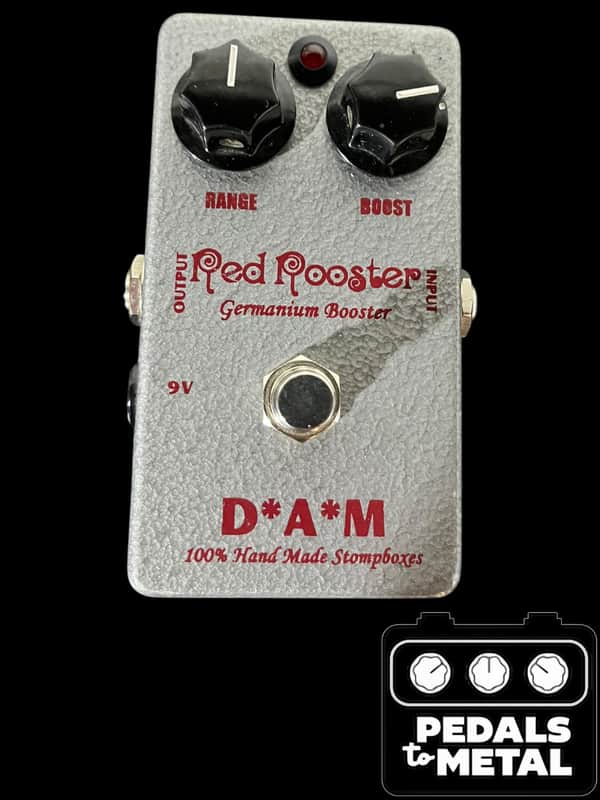 D*A*M Red Rooster Booster 2000s - Silver/Red X15328 image 1