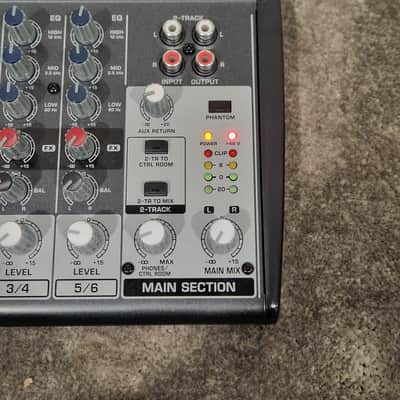 Behringer XENYX 802 Audio Mixer - 8-Input Compact - Excellent w/ Original Box & European Power supply image 8