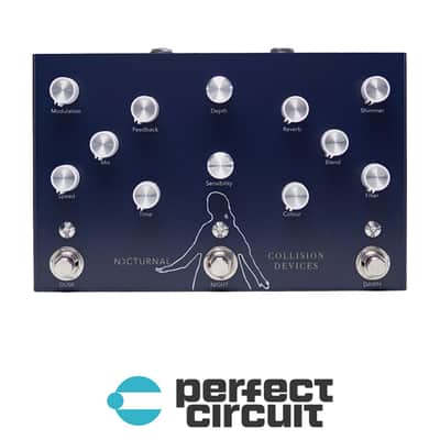 Collision Devices Nocturnal Delay + Shimmer + Tremolo Pedal image 1