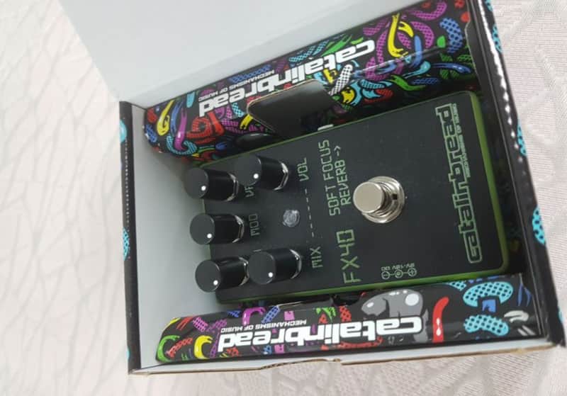 Catalinbread Soft Focus Shoegaze Reverb Pedal with Chorus, Modulation, and Octave-up image 1