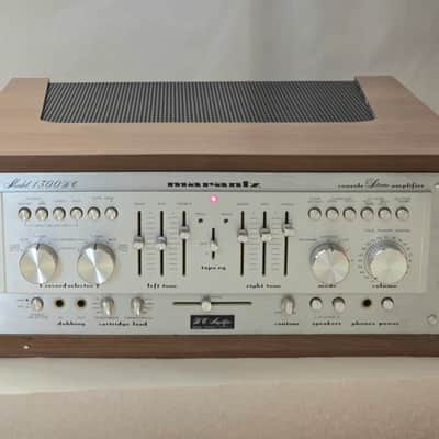 Marantz 1300DC Rare Integrated Stereo Amp, Pro Serviced w/Receipt, New Wood Case image 1