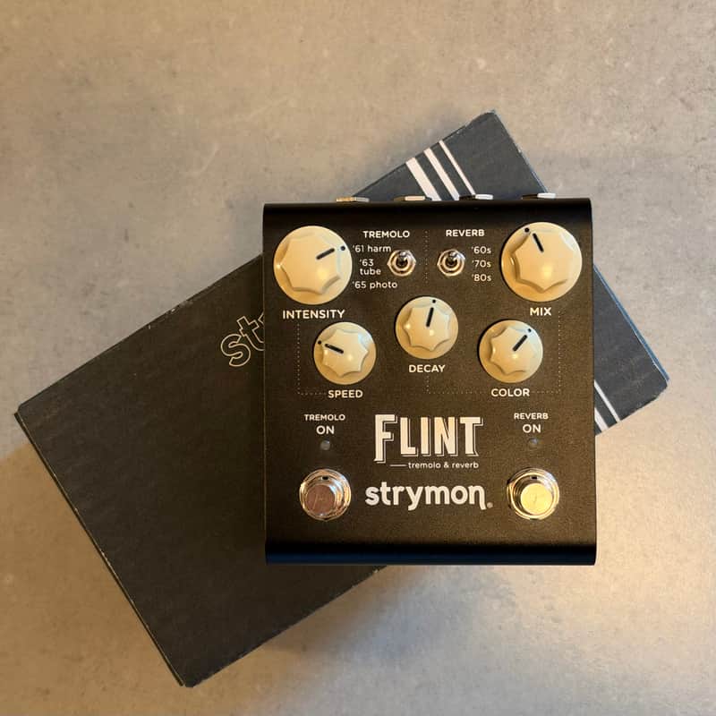 Strymon Flint Reverb and Tremolo V2 2022 - Present - Black image 1
