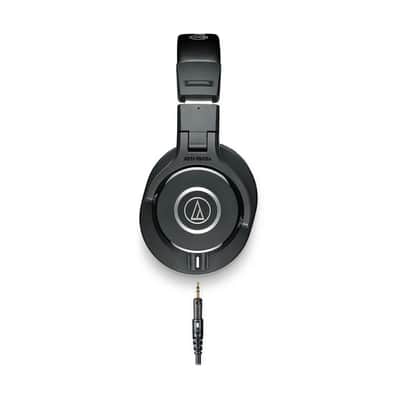 Audio-Technica ATH-M40X Professional Studio Closed-Back Monitor Headphones, Black image 3