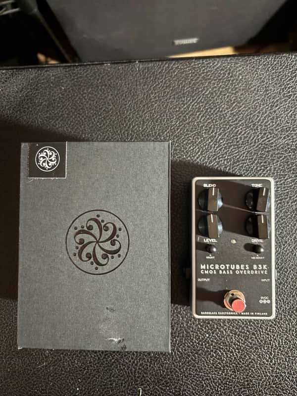 Darkglass Electronics Microtubes B3K V2 CMOS Bass Overdrive 2018 - Present - Black image 1