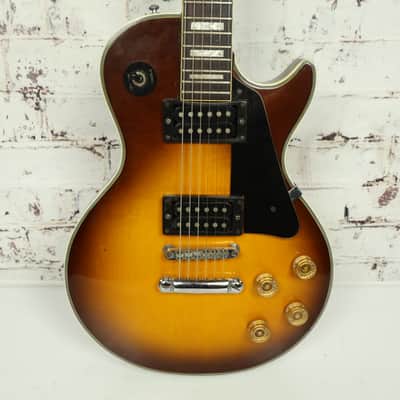 1970s Memphis 103T LP-Style Tobacco Sunburst Electric Guitar image 2