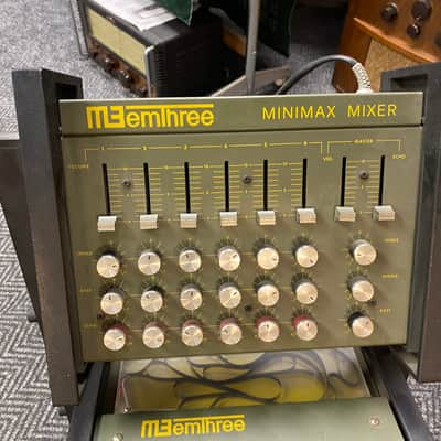 emthree Minimax Mixer and Tape Echo 1970s-1980s image 7