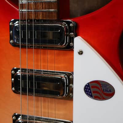 Rickenbacker 350V63 Liverpool 2025 - Fire Glo image 8