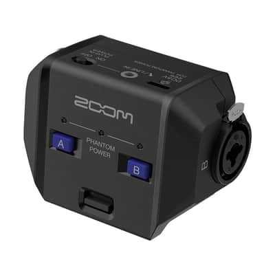 Zoom EXH-6E Dual XLR/TRS Combo Input Capsule for H6essential Portable Recorder, Black image 3